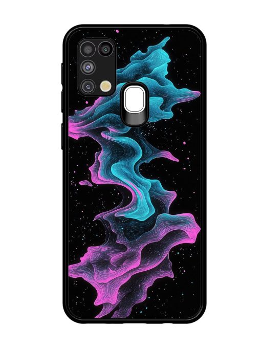 Cosmic Currents Glossy Soft Edge Case for Samsung Galaxy M31 Chachhi