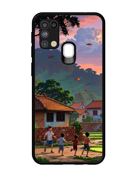 Sunset Play Glossy Soft Edge Case for Samsung Galaxy M31