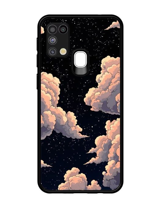 Starry Night Dreams Glossy Soft Edge Case for Samsung Galaxy M31 Chachhi