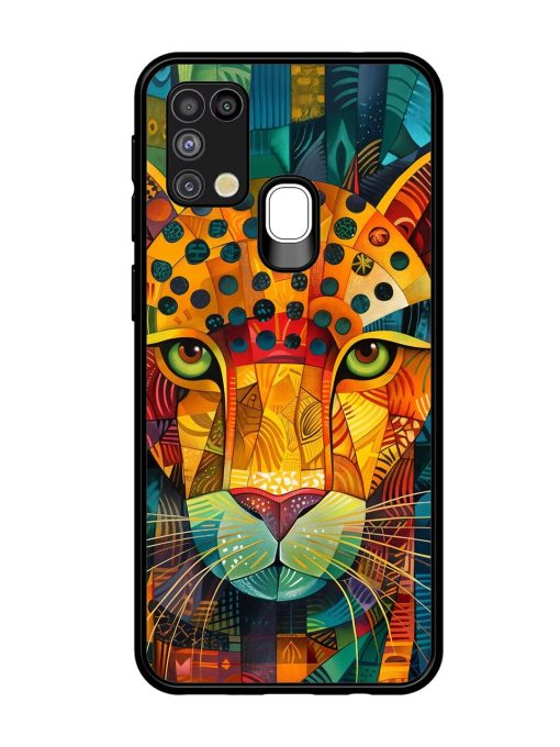 Mosaic Majesty Glossy Soft Edge Case for Samsung Galaxy M31 Chachhi