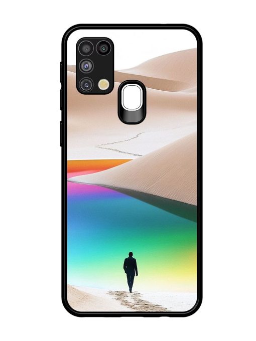 Desert Dreams Glossy Soft Edge Case for Samsung Galaxy M31 Chachhi