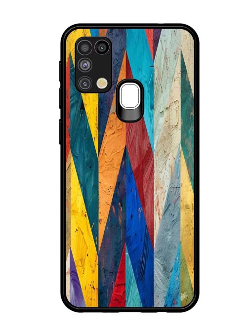 Abstract Tapestry Glossy Soft Edge Case for Samsung Galaxy M31 Chachhi