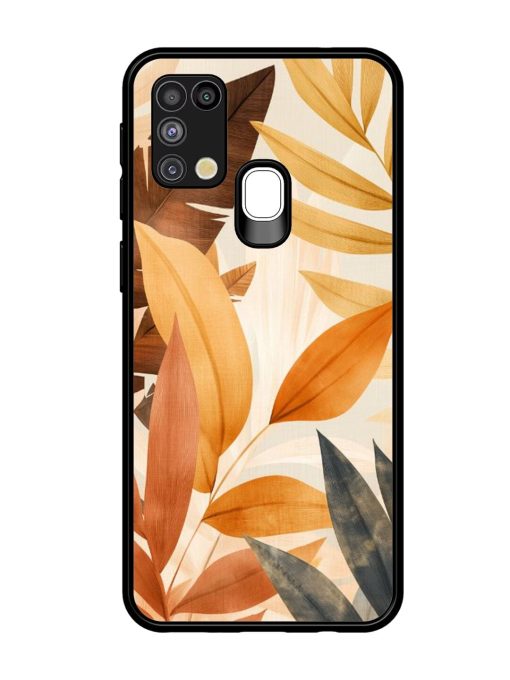 Earthy Elegance Glossy Soft Edge Case for Samsung Galaxy M31 Chachhi