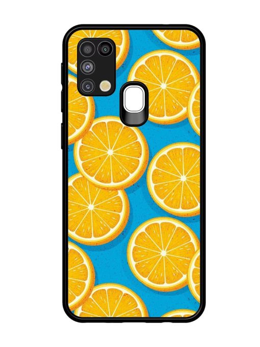 Citrus Symphony Glossy Soft Edge Case for Samsung Galaxy M31 Chachhi