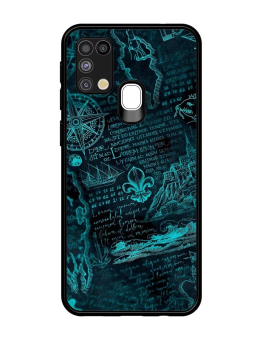 Nautical Notebook Glossy Soft Edge Case for Samsung Galaxy M31 Chachhi