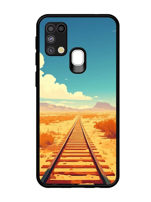 Endless Horizon Glossy Soft Edge Case for Samsung Galaxy M31 Chachhi