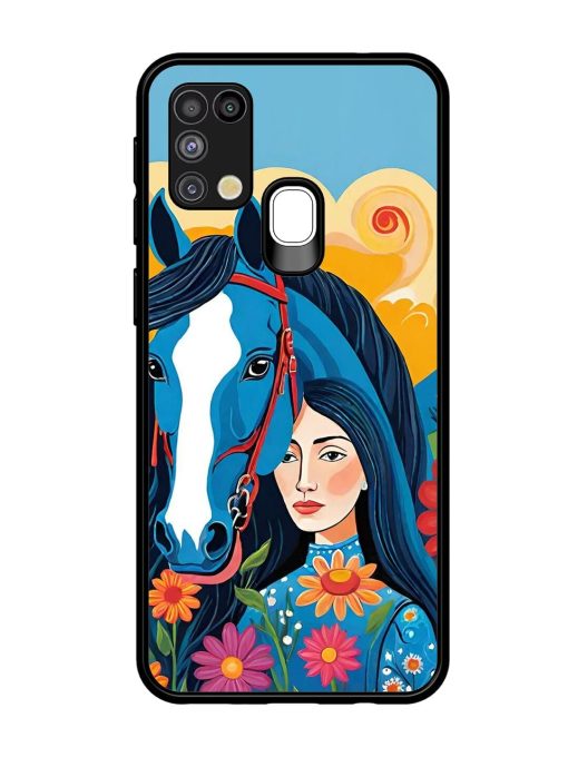 Equine Enchantment Glossy Soft Edge Case for Samsung Galaxy M31 Chachhi