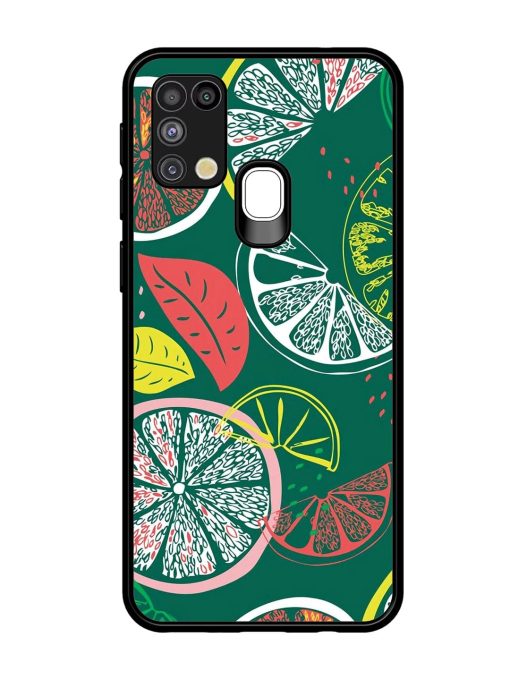 Citrus Symphony Glossy Soft Edge Case for Samsung Galaxy M31 Chachhi