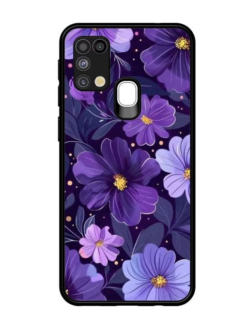 Purple Paradise Glossy Soft Edge Case for Samsung Galaxy M31