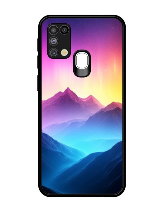 Cosmic Mountains Glossy Soft Edge Case for Samsung Galaxy M31 Chachhi