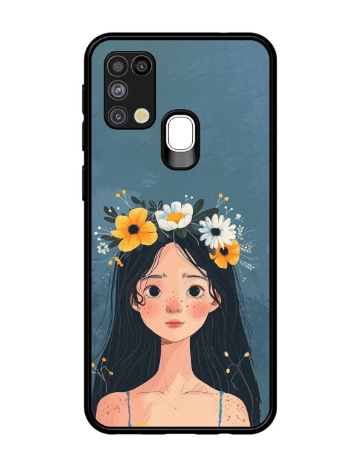 Gurl Art Glossy Soft Edge Case for Samsung Galaxy M31 Chachhi