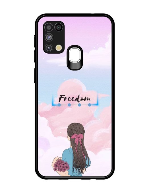 Skyward Dreams Glossy Soft Edge Case for Samsung Galaxy M31 Chachhi