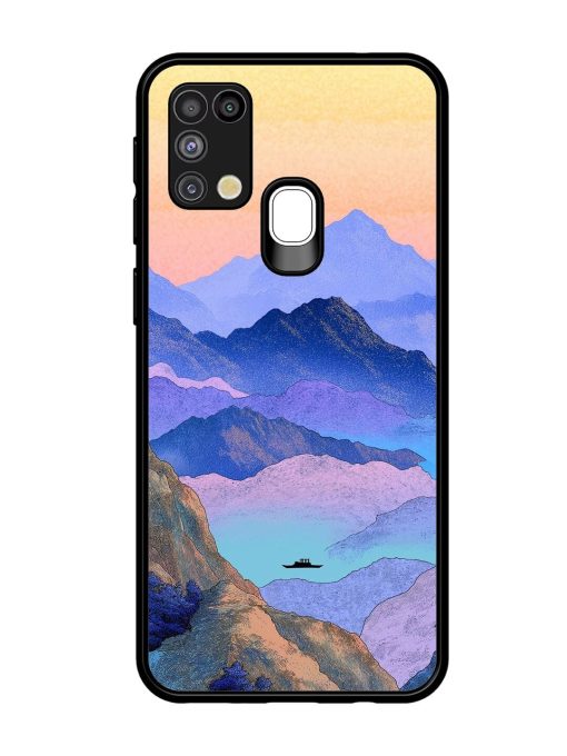 Mountain Mist Glossy Soft Edge Case for Samsung Galaxy M31 Chachhi