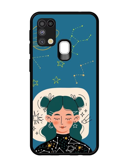 Cosmic Daydreamer Glossy Soft Edge Case for Samsung Galaxy M31 Chachhi