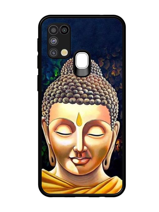 Buddha Face Glossy Soft Edge Case for Samsung Galaxy M31 Chachhi