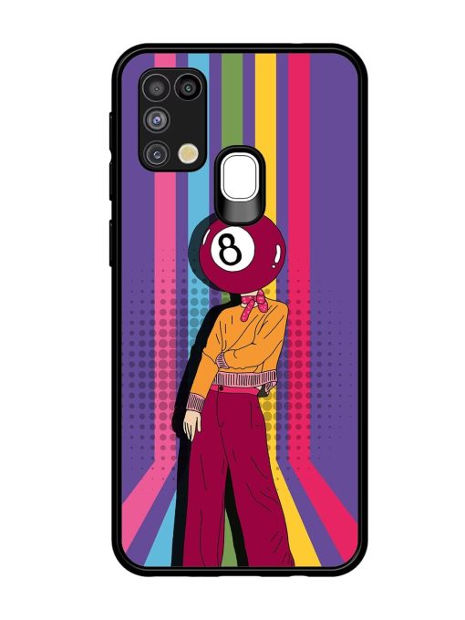 Eight Ball Fashionista Glossy Soft Edge Case for Samsung Galaxy M31 Chachhi