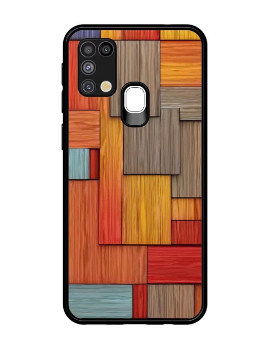 Woodsy Wonders Glossy Soft Edge Case for Samsung Galaxy M31 Chachhi