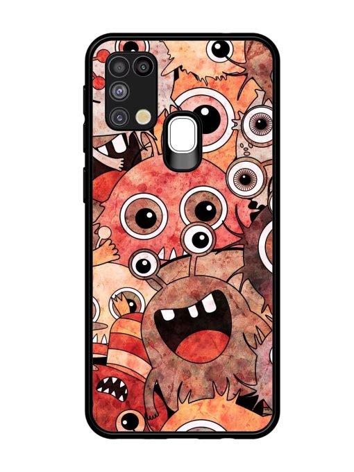 Monster Mash Glossy Soft Edge Case for Samsung Galaxy M31