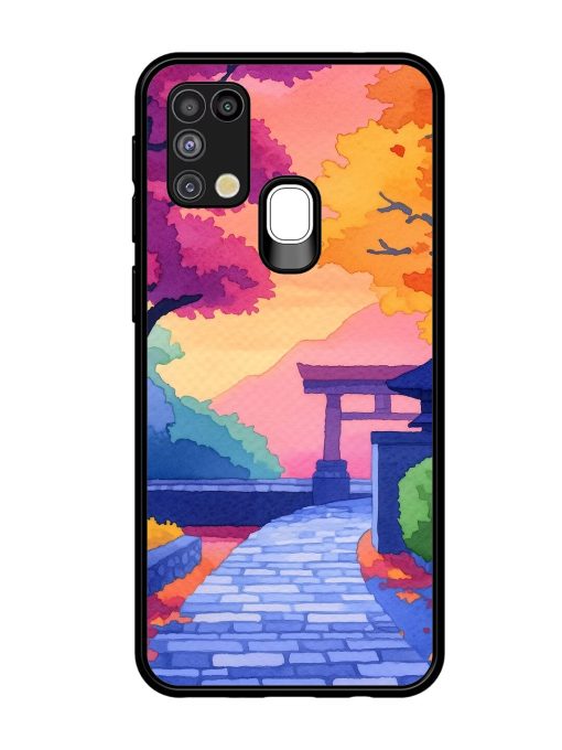 Autumnal Serenity Glossy Soft Edge Case for Samsung Galaxy M31 Chachhi