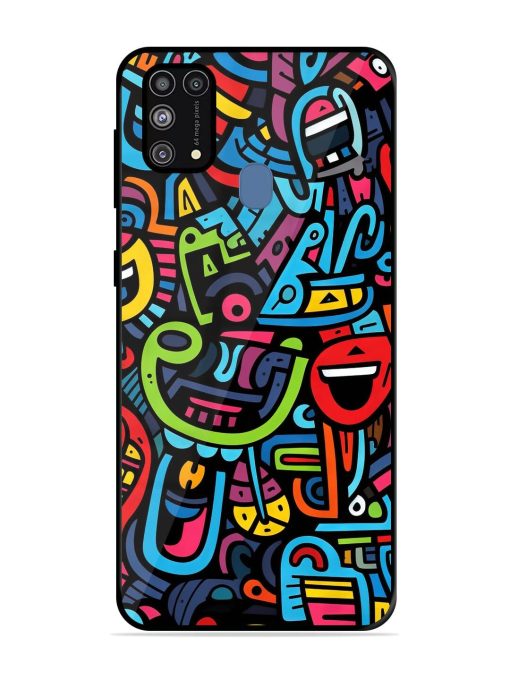 Doodlephoria Glossy Soft Edge Case for Samsung Galaxy M31 Prime Chachhi