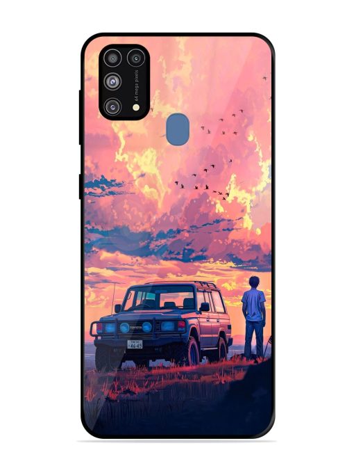 Solitude'S Horizon Glossy Soft Edge Case for Samsung Galaxy M31 Prime Chachhi