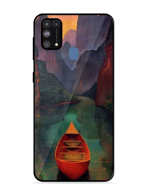 Serene Passage Glossy Soft Edge Case for Samsung Galaxy M31 Prime Chachhi