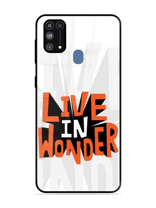 Wonder Burst Glossy Soft Edge Case for Samsung Galaxy M31 Prime Chachhi