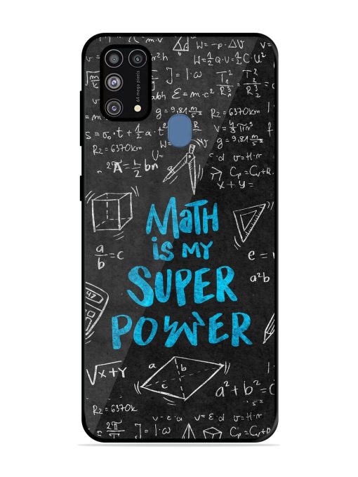 Math Magic Glossy Soft Edge Case for Samsung Galaxy M31 Prime Chachhi