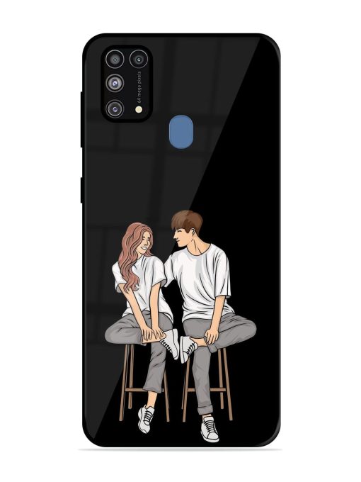 Soulful Connection Glossy Soft Edge Case for Samsung Galaxy M31 Prime Chachhi