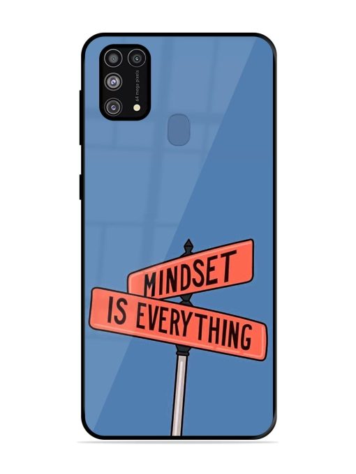 Mindset Matters Glossy Soft Edge Case for Samsung Galaxy M31 Prime Chachhi