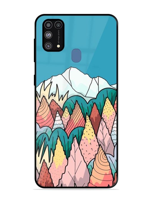 Mountain Dreamscape Glossy Soft Edge Case for Samsung Galaxy M31 Prime Chachhi