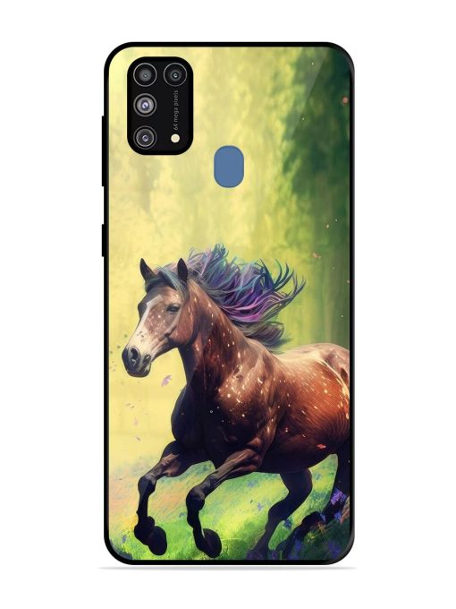 Enchanted Gallop Glossy Soft Edge Case for Samsung Galaxy M31 Prime