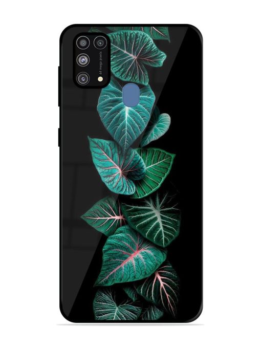 Emerald Elegance Glossy Soft Edge Case for Samsung Galaxy M31 Prime