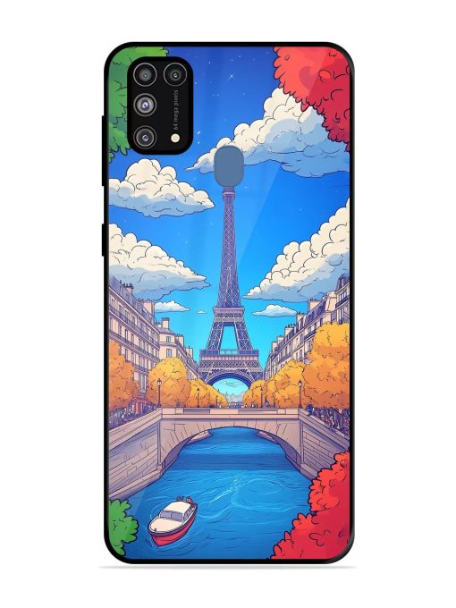 Parisian Panorama Glossy Soft Edge Case for Samsung Galaxy M31 Prime Chachhi