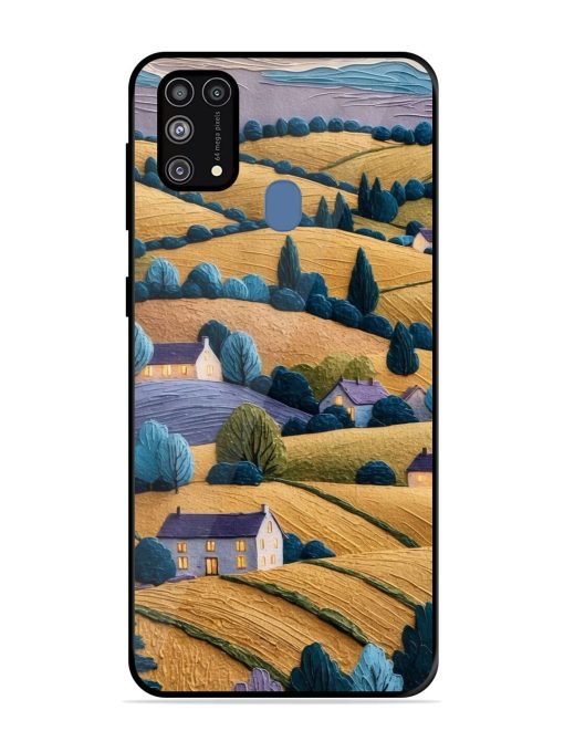 Rolling Hilltop Haven Glossy Soft Edge Case for Samsung Galaxy M31 Prime Chachhi