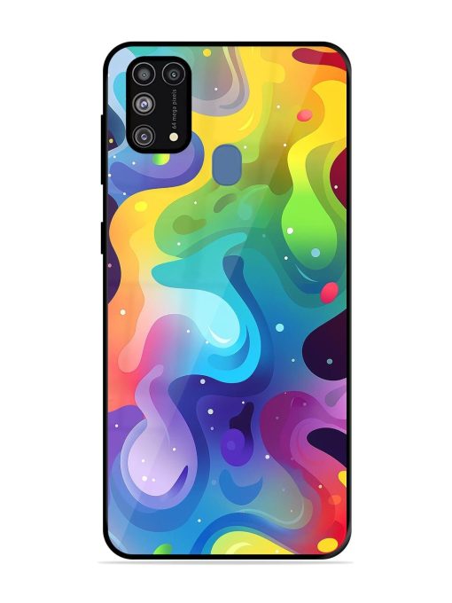 Rainbow River Glossy Soft Edge Case for Samsung Galaxy M31 Prime Chachhi