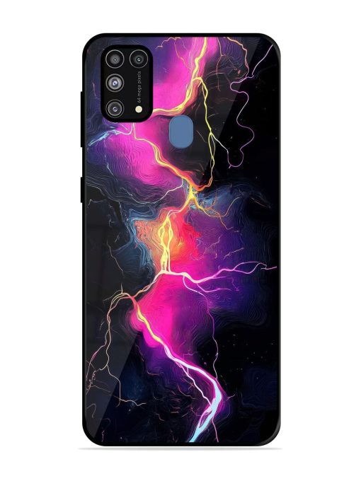 Electric Dreams Glossy Soft Edge Case for Samsung Galaxy M31 Prime