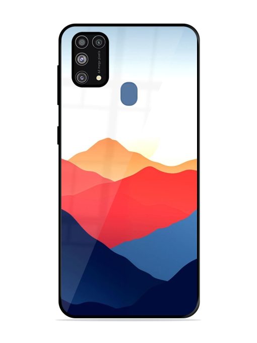 Sunset Peaks Glossy Soft Edge Case for Samsung Galaxy M31 Prime Chachhi