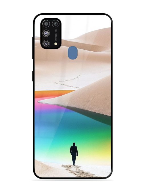 Desert Dreams Glossy Soft Edge Case for Samsung Galaxy M31 Prime Chachhi