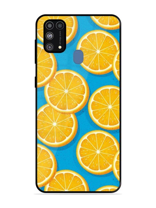 Citrus Symphony Glossy Soft Edge Case for Samsung Galaxy M31 Prime Chachhi