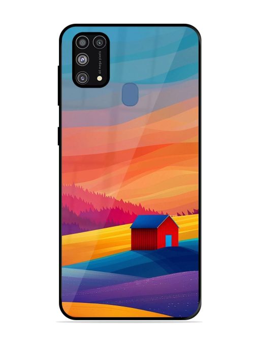 Sunset Solitude Glossy Soft Edge Case for Samsung Galaxy M31 Prime Chachhi