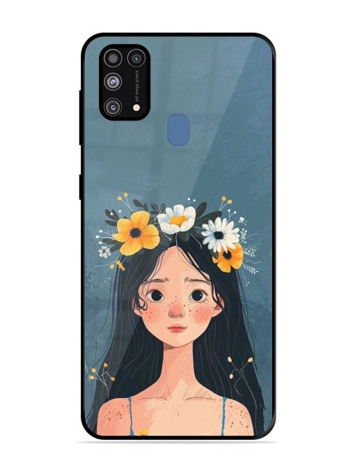 Gurl Art Glossy Soft Edge Case for Samsung Galaxy M31 Prime Chachhi