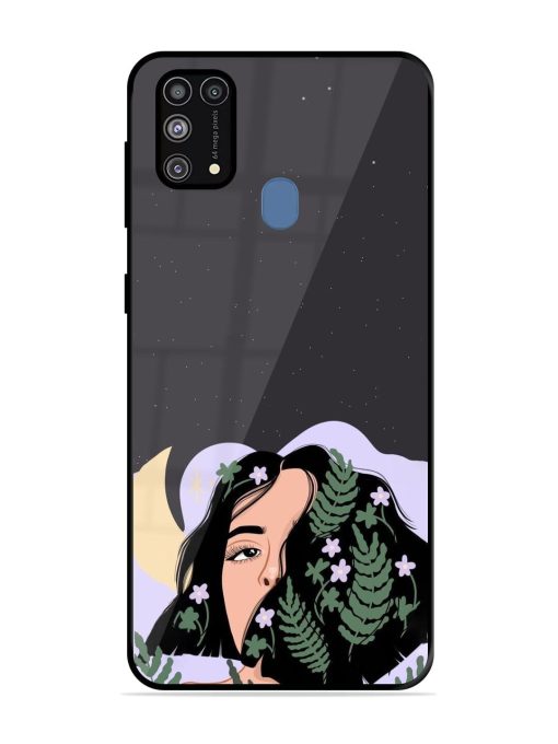 Lunar Lullaby Glossy Soft Edge Case for Samsung Galaxy M31 Prime Chachhi