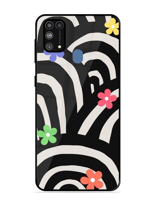 Rainbow Arcs Glossy Soft Edge Case for Samsung Galaxy M31 Prime Chachhi