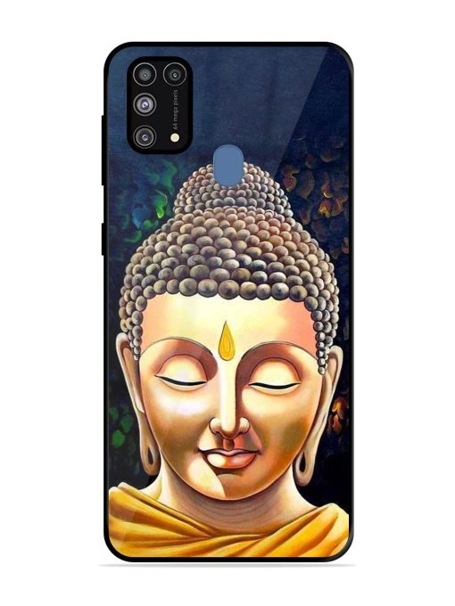 Buddha Face Glossy Soft Edge Case for Samsung Galaxy M31 Prime Chachhi