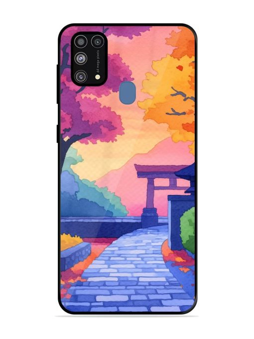 Autumnal Serenity Glossy Soft Edge Case for Samsung Galaxy M31 Prime Chachhi