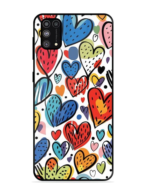 Heartfelt Harmony Glossy Soft Edge Case for Samsung Galaxy M31 Prime Chachhi