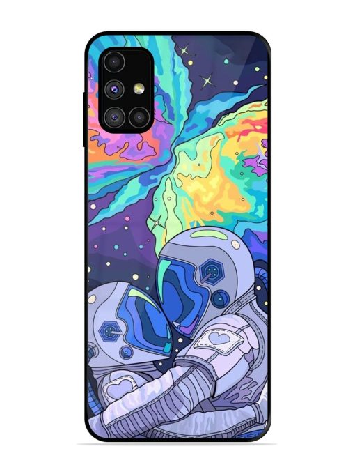 Cosmic Love Glossy Soft Edge Case for Samsung Galaxy M31S Chachhi