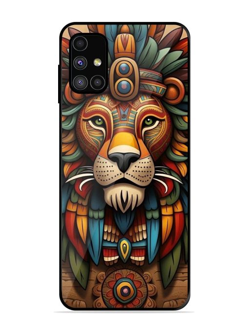 Aztec Majesty Glossy Soft Edge Case for Samsung Galaxy M31S Chachhi