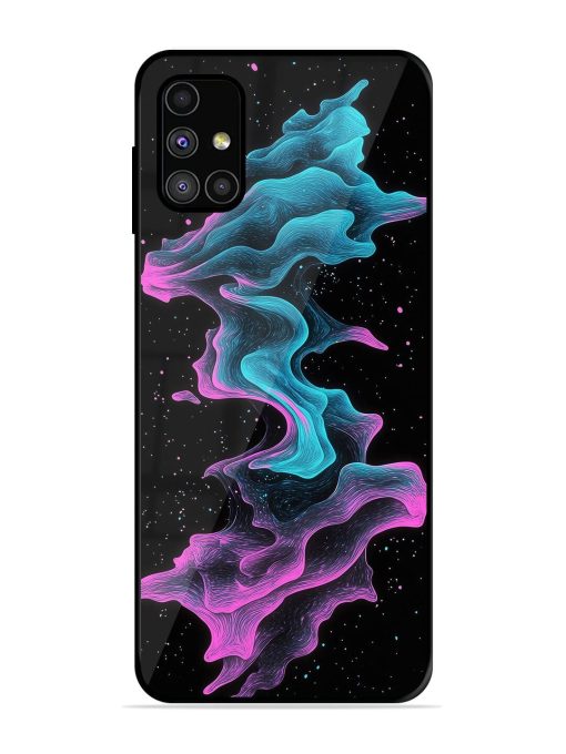 Cosmic Currents Glossy Soft Edge Case for Samsung Galaxy M31S Chachhi